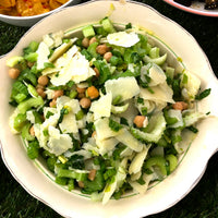 Celery, Chickpea & Parmesan Salad (Vegetarian)