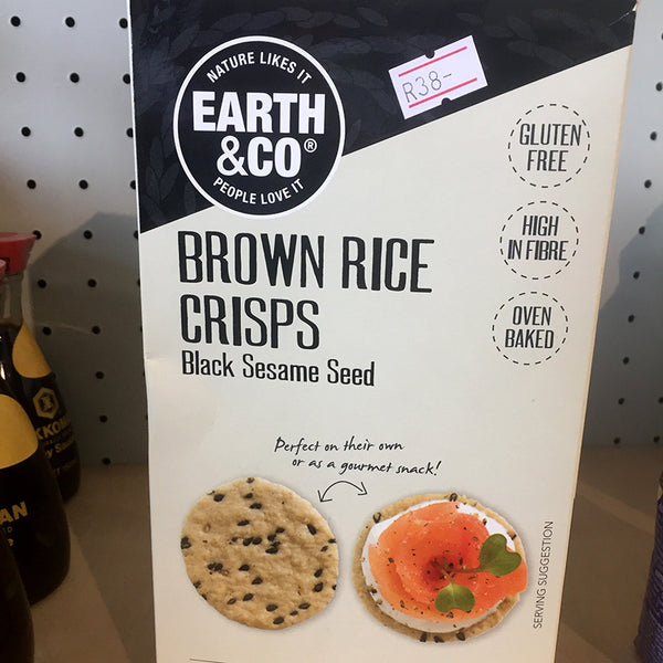 Earth & Co. Gluten Free Rice Crackers